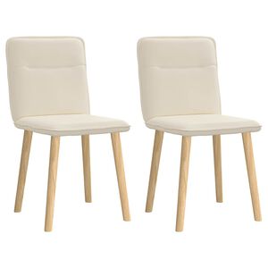 vidaXL Sillas de comedor 2 unidades lino