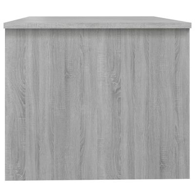 vidaXL Mesa de centro madera contrachapada gris Sonoma 80x50x42,5 cm