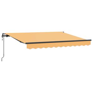 vidaXL Toldo retr&aacute;ctil Arena 400 x 350 cm Tela y Aluminio
