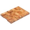 vidaXL Tabla de cortar de madera maciza de acacia 50x34x3,8 cm