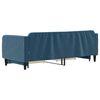 vidaXL Sof&aacute; cama nido con cajones terciopelo azul 80x200 cm
