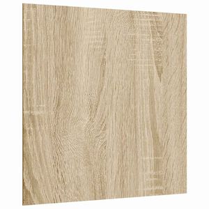 vidaXL Paneles Decorativos 12 uds. Roble Sonoma 30 x 30 x 0.27 cm