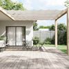 vidaXL Toldo vertical blanco 140x600 cm tela oxford