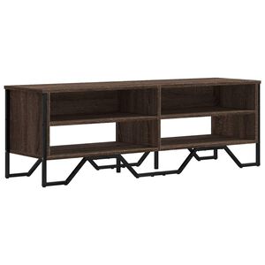 vidaXL Mueble de TV madera de ingenier&iacute;a marr&oacute;n roble 122x34x41 cm