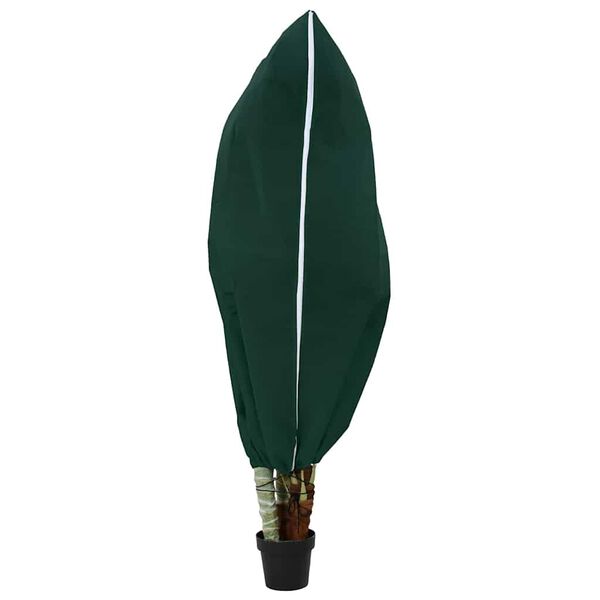 vidaXL Cubiertas de Forro para Protección contra el Frío 5 pcs Verde