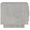 vidaXL Mesa de centro madera de ingenier&iacute;a gris hormig&oacute;n 51x50x45 cm