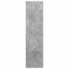 vidaXL Mueble TV pared madera contrachapada hormig&oacute;n 37x37x142,5 cm