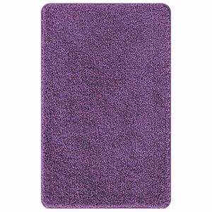 vidaXL Alfombrilla de baño antideslizante Morado 50 x 80 cm PP