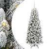 vidaXL &Aacute;rbol de Navidad artificial Blanco 180 cm