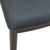 vidaXL Silla de comedor 2 pcs Marr&oacute;n claro y negro