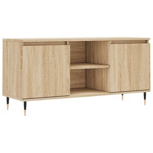 vidaXL Mueble de TV madera de ingenier&iacute;a roble Sonoma 104x35x50 cm
