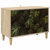 vidaXL Mueble de TV ELBURG 69 x 33 x 50 cm Sonoma Madera de ingenier&iacute;a