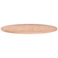 vidaXL Superficie de mesa redonda madera de roble sin tratar Ø60x1,5cm