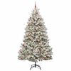vidaXL &Aacute;rbol de Navidad artificial Verde y 270 cm PVC y Metal