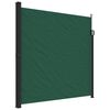 vidaXL Toldo lateral retr&aacute;ctil verde oscuro 200x300 cm