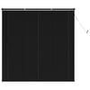 vidaXL Persiana veneciana Negro 150 x 150 cm 25 mm PVC
