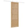 vidaXL Puerta Corredera ORKDAL Marr&oacute;n 73,5 x 211 cm