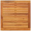 vidaXL Set muebles de jardín 2 pzas cojines gris oscuro madera acacia