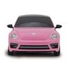 JAMARA Coche teledirigido VW Beetle rosa 1:24