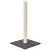 vidaXL Poste rascador para gatos gris oscuro 35x35x70 cm