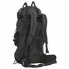 vidaXL Mochila de senderismo tela oxford negro 80 l