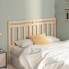 vidaXL Cabecero de cama madera maciza de pino 156x4x100 cm