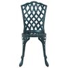 vidaXL Conjunto de Comedor de Jard&iacute;n 5 pcs Verde Aluminio