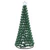 vidaXL &Aacute;rbol de Navidad de espumill&oacute;n con LED y base EKENAS 180 cm