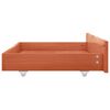 vidaXL Estructura de cama 2 cajones madera pino marr&oacute;n miel 90x200 cm