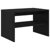 vidaXL Mueble de TV madera de ingenier&iacute;a roble negro 60x40x40 cm