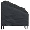 vidaXL Funda para banco de jardín Negro 130 x 95 x 40 / 80 cm Tela 420D