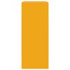 vidaXL Aparador de acero amarillo mostaza 67x39x95 cm