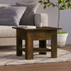 vidaXL Mesa de centro madera de ingenier&iacute;a roble ahumado 55x55x42 cm