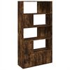 vidaXL Estanter&iacute;a madera de ingenier&iacute;a roble ahumado 100x36x189 cm