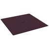 vidaXL Paneles de pared 12 uds tela morado 30x30 cm 1,08 m&sup2;