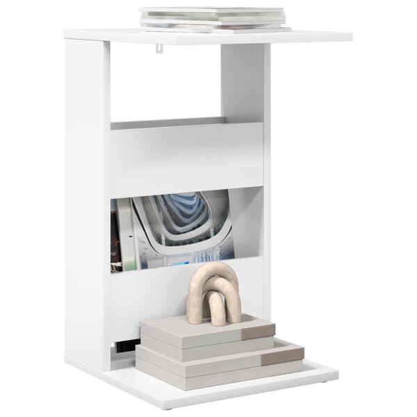 vidaXL Mesa lateral 40 x 35 x 60,5 cm Madera de ingenier&iacute;a