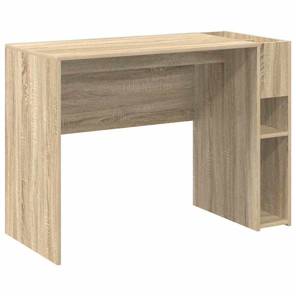 vidaXL Escritorio Roble Sonoma 109 x 50 x 78 cm Madera de ingenier&iacute;a
