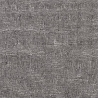 vidaXL Sofá de 2 plazas de tela gris claro 120 cm