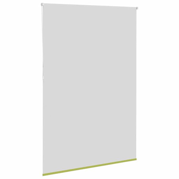 vidaXL Estor Enrollable Opaco hojas verde 145x210cm Tela Ancho 141,6cm