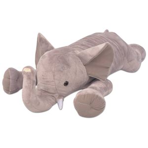 vidaXL Elefante de peluche grande XXL 120 cm
