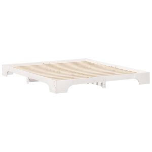 vidaXL Estructura de cama 180 x 210 cm Madera de pino macizo