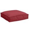 vidaXL Coj&iacute;n 2 pcs Rojo vino 40 x 40 x 8 cm Tela Oxford