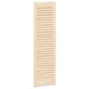 vidaXL Puerta de armario de lamas 2 uds 99x29,5 cm madera de pino