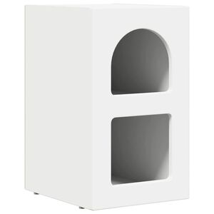 vidaXL Mesita de Noche ELST 29,5 x 33,5 x 50 cm Madera de ingenier&iacute;a