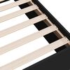 vidaXL Estructura de cama madera de ingeniería negra 140x190 cm