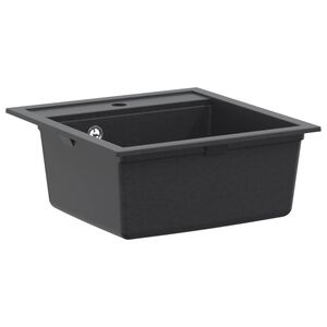 vidaXL Fregadero de cocina de un seno Granito 49 x 51 x 30,5 cm