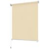 vidaXL Persiana enrollable de exterior 240x140 cm crema
