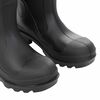 vidaXL Botas de agua negro n&uacute;mero 39 PVC