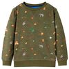Sudadera infantil caqui 104