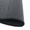 vidaXL Alfombra redonda bamb&uacute; negro 60 cm
